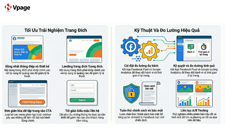 Lưu ý khi chạy quảng cáo Landing Page trên Facebook